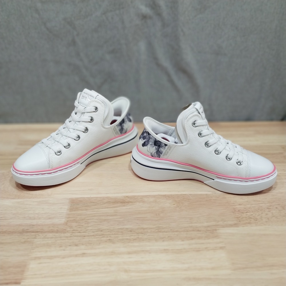 Skechers Sneakers Snoop Dogg One Boss Life Slip-Ins 6 White Pink Women - Picture 9 of 16